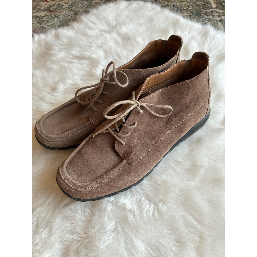 Easy Spirit Suede Adagio Suede leather Brown Lace Up Ankle Boots Women's Size 11